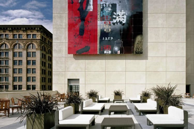 Yerba Buena outdoor terrace